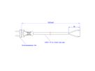 BACHMANN Câble avec connecteur 2x1,0 3m, H05VV-F noir Connecteur/fils ouverts