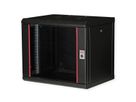 ROLINE 19" Boîtier mural Pro 9U, 600x450 LxP noir