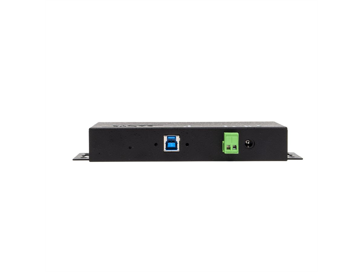 EXSYS EX-1517HMVS Hub métallique géré USB 3.2 Gen1 à 7 ports, protection de surtension 15KV ESD