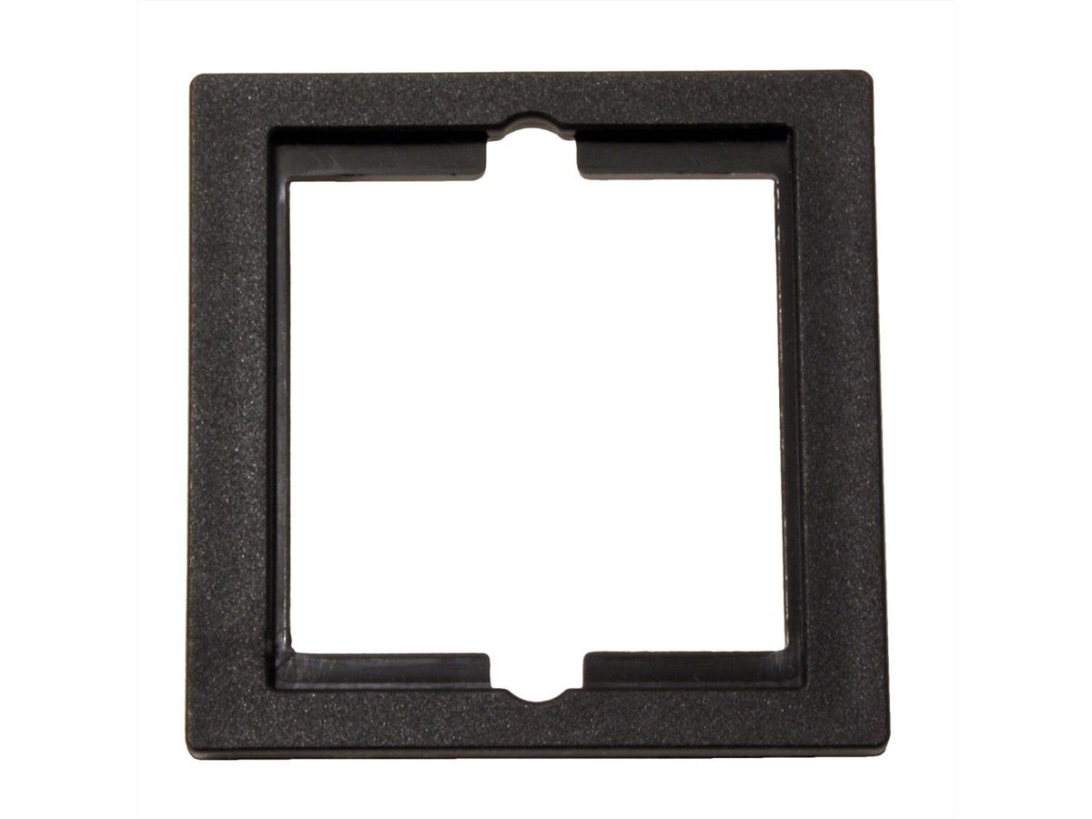 BACHMANN Cadre adaptateur pour module Custom 50x50mm, noir