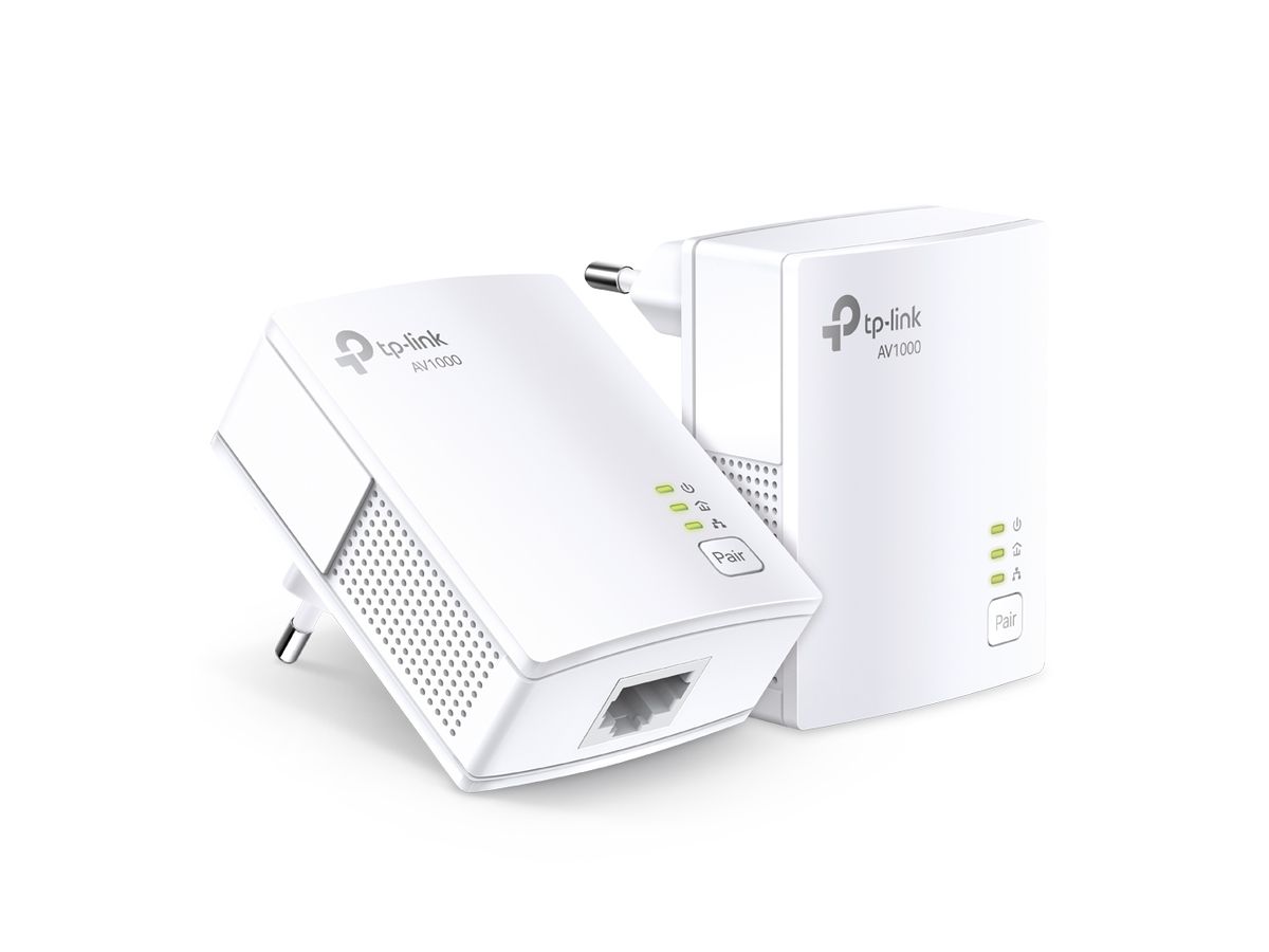 TP-Link TL-PA7017 KIT Adaptateur réseau CPL 1000 Mbit/s Ethernet/LAN Blanc 2 pièce(s)