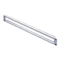 SCHROFF Canalisation de câbles 19", 1 U, 1,5 mm, acier, RAL 7035