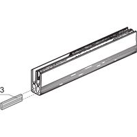 Bloc isolant SCHROFF pour jeu de barres raccourci, 1 ou 2 pôles