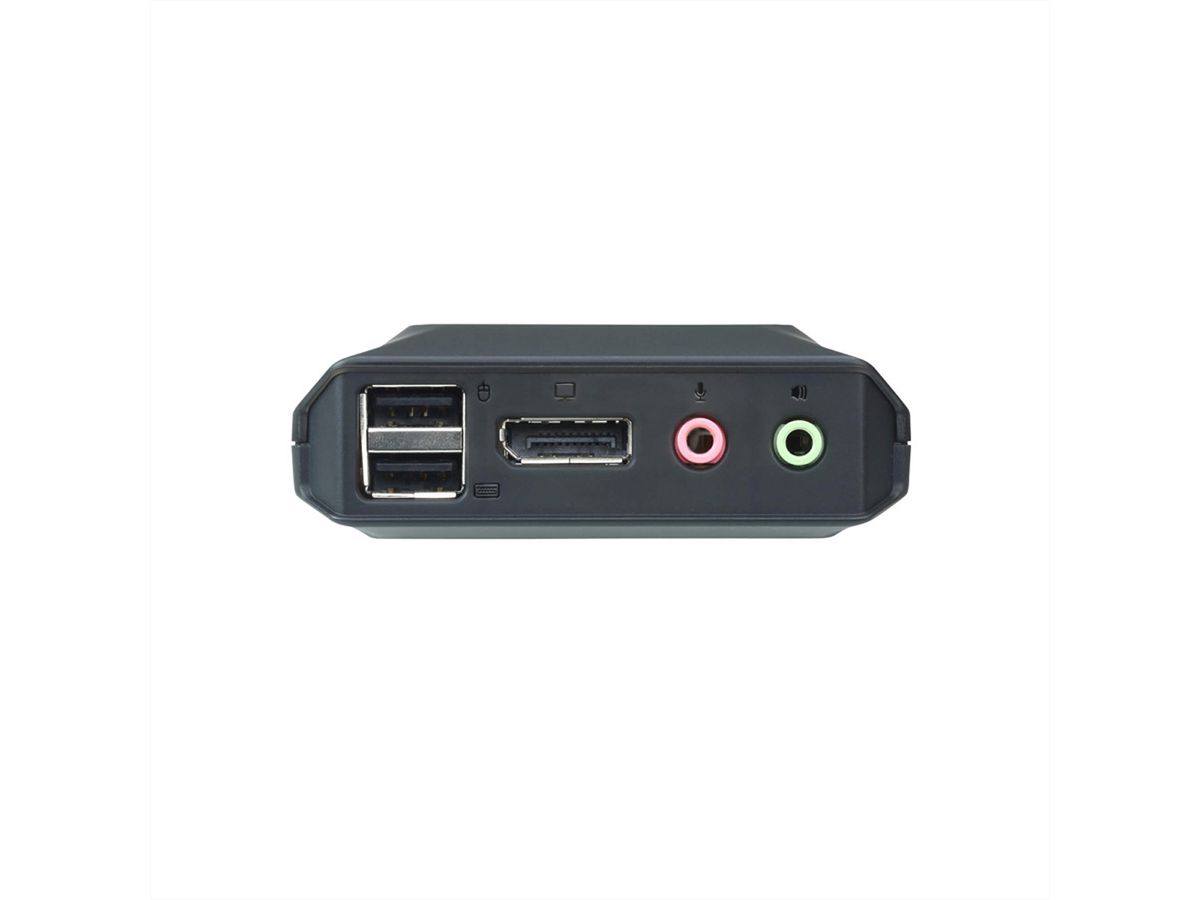 ATEN CS22DP Commutateur KVM DP USB 2 ports avec sélecteur de port distant