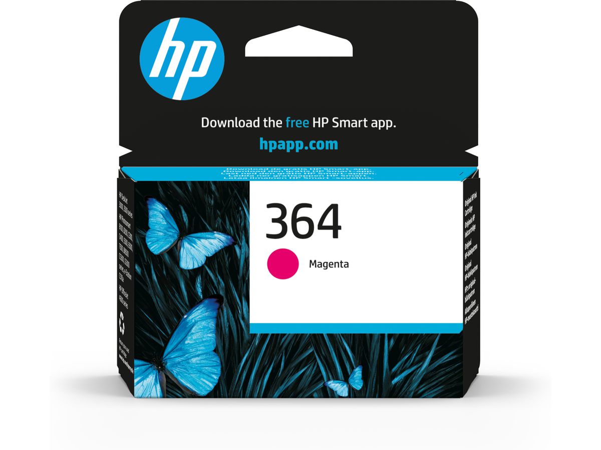 HP 364 cartouche d'encre magenta authentique