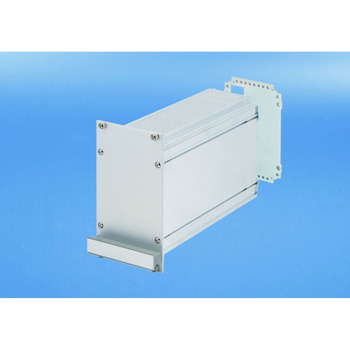 SCHROFF Unité enfichable de type cadre PRO, couvercle lisse, 1 connecteur, 3 U, 10 HP, 227 mm