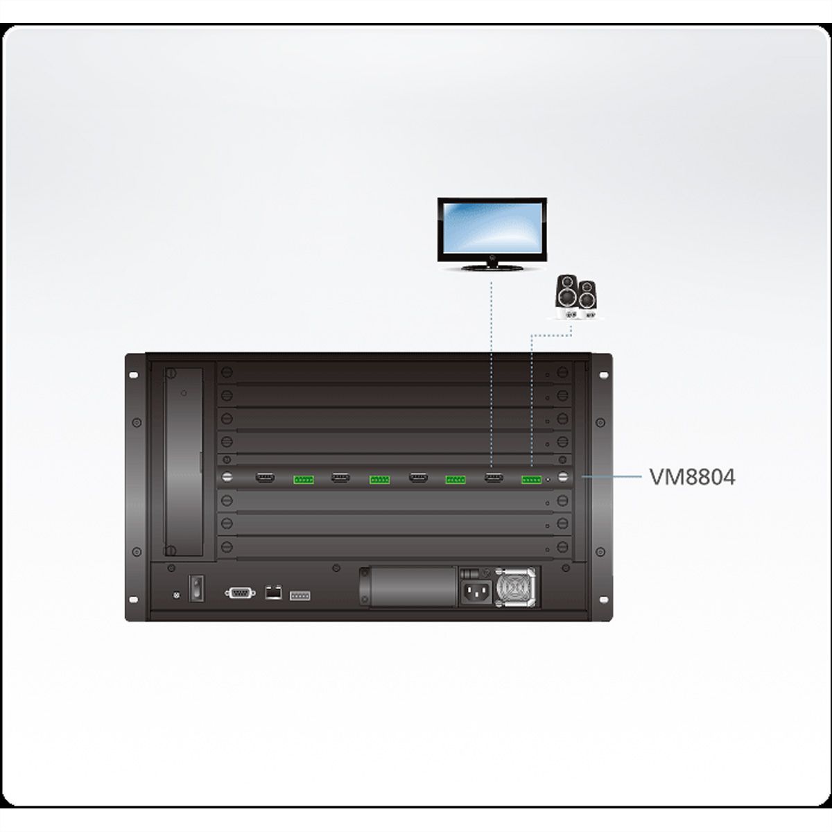 ATEN VM8804 Carte de sortie HDMI à 4 ports