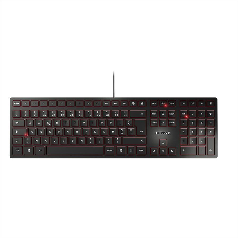 CHERRY KC 6000 Clavier Slim, noir