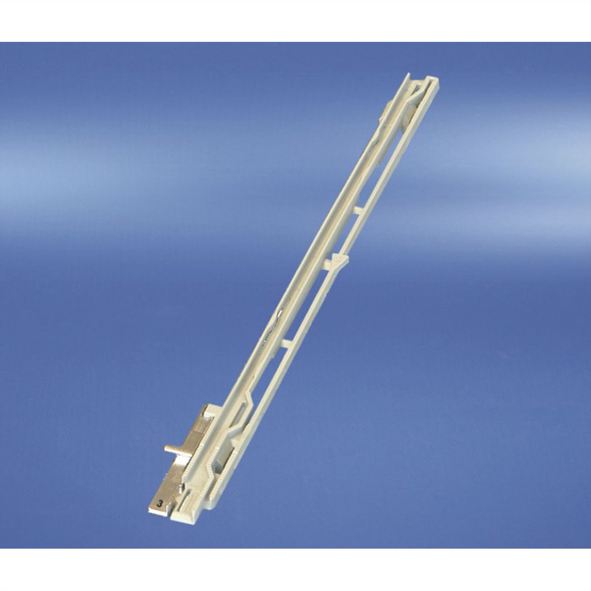SCHROFF MTCA Rail de guidage, gris, inférieur, pour modules MCH, languette 3, 10 pièces