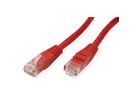 Cordon VALUE Cat.6 (Classe E) UTP confectionné, rouge, 1,5 m