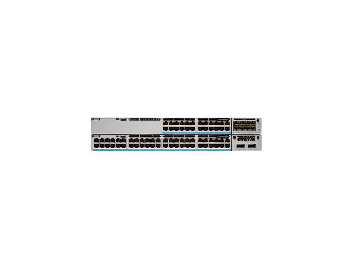 Cisco Catalyst C9300-48S-E commutateur réseau Géré L2/L3 Gris