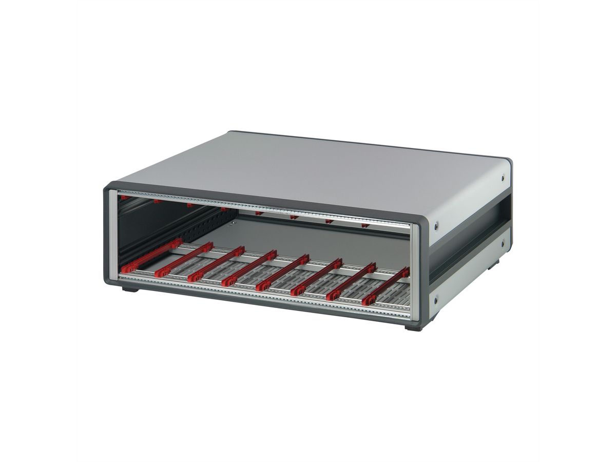 SCHROFF CompacPRO Coffret de bureau non blindé, 3 U, 84 HP, 511 mm