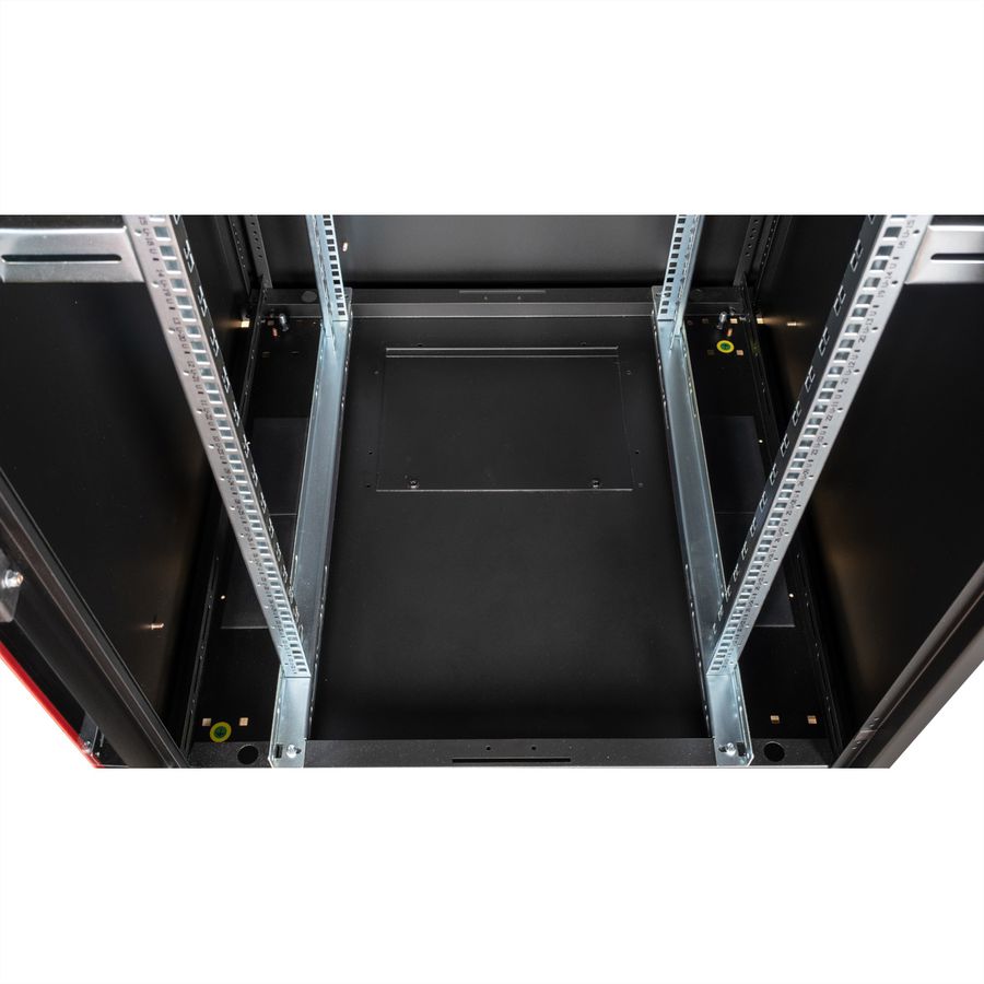 ROLINE 19" Baie réseau Basic 32U, 600x600 LxP Porte verre noir