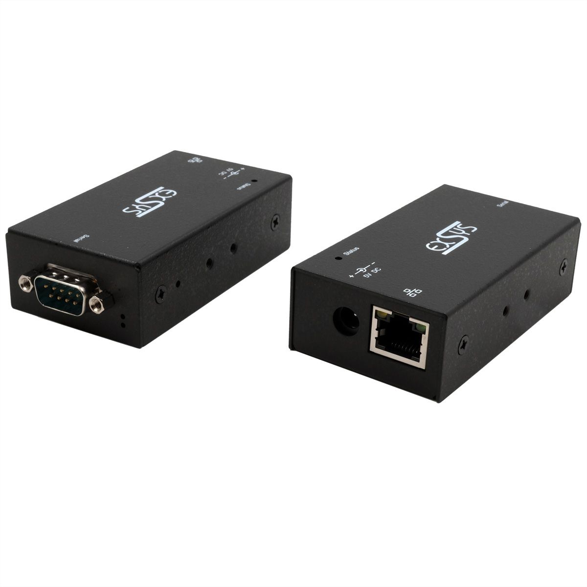 EXSYS EX-6111-2 Ethernet vers 1x RS-232, avec adaptateur secteur