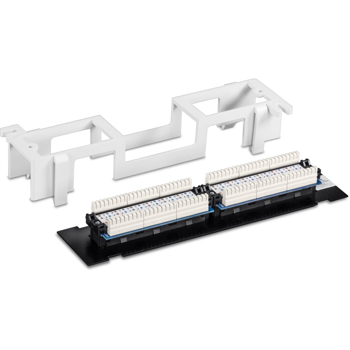 TRENDnet TC-P12C5V Tableau de connexion non blindé Cat5e à 12 ports et fixation murale
