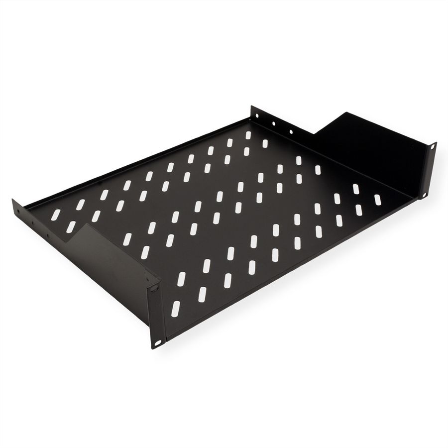 ROLINE 19" Etagère 2U 350P, 25kg de charge noir