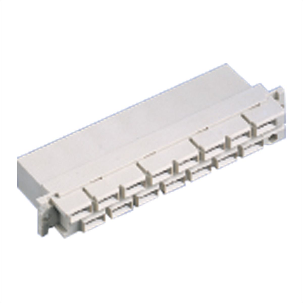 Connecteur SCHROFF Type H, EN 60603, DIN 41612, Femelle, 15 contacts, FASTON 6.3 mm
