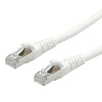 Cordon Cat.6A (Class EA) FTP AWG26, blanc, 2 m