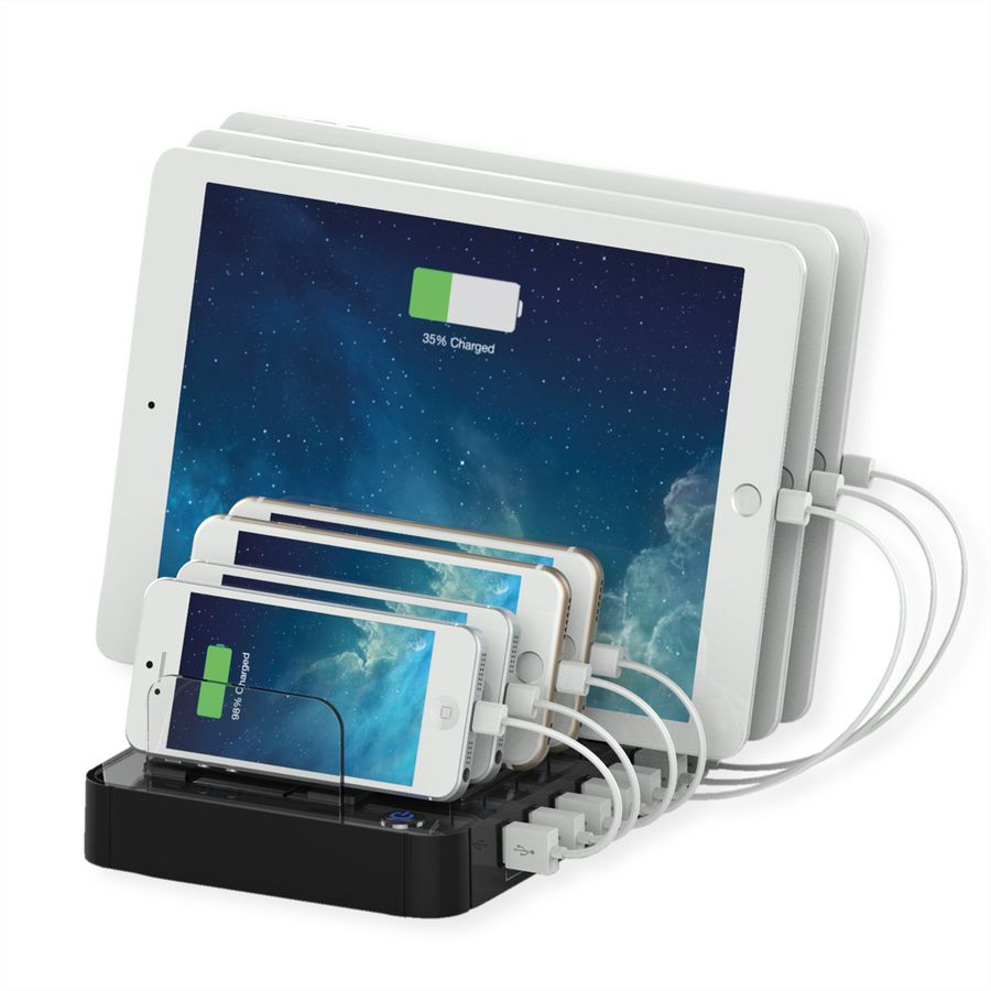 ROLINE Station Chargeur USB, 7 ports