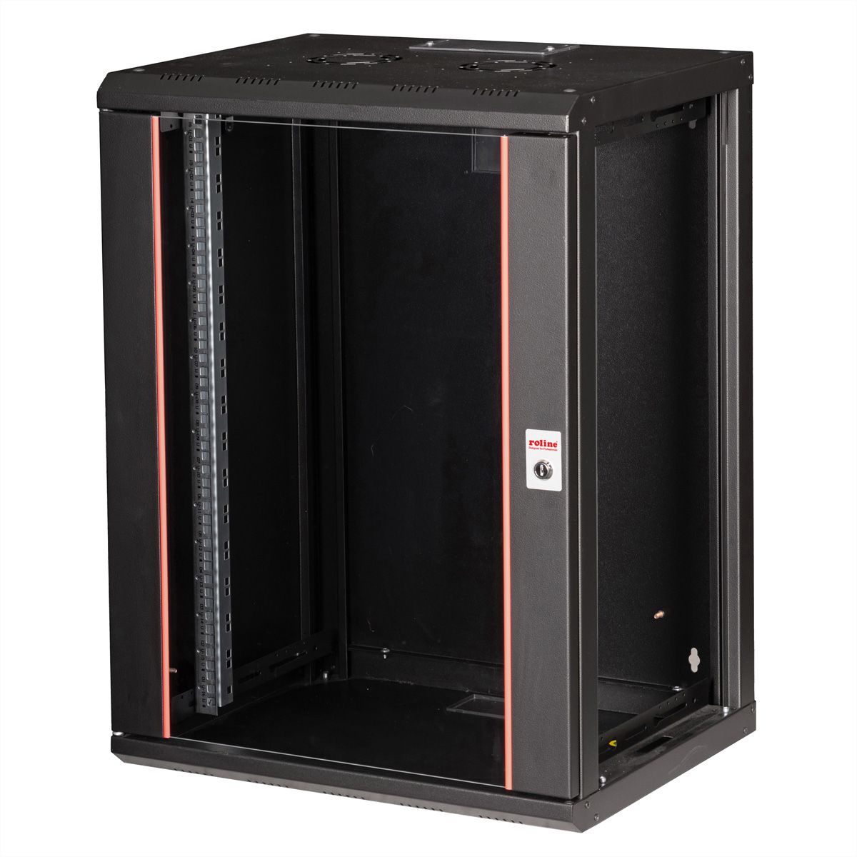 ROLINE 19" Boîtier mural Pro 16U, 600x450 LxP noir
