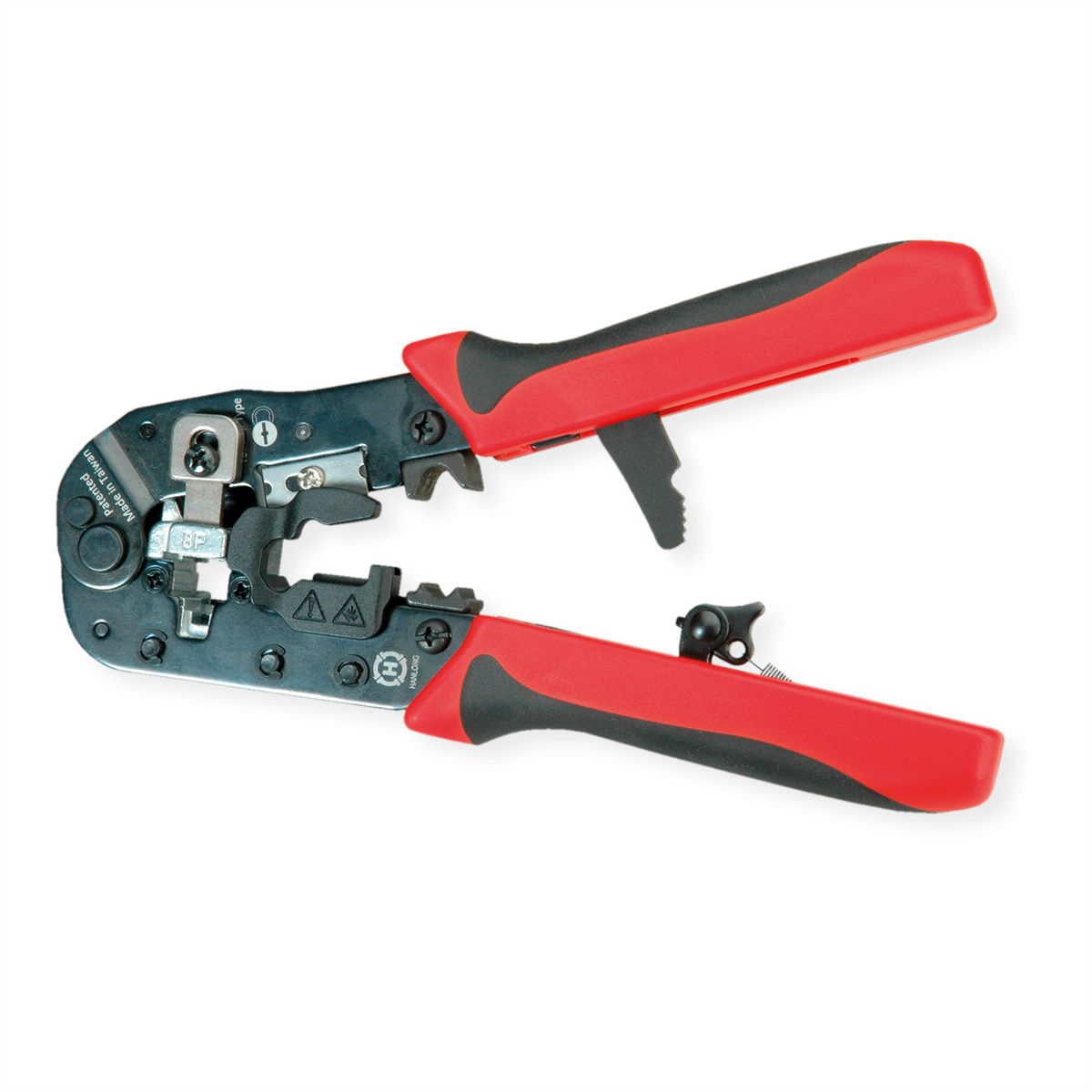 VALUE Pince à sertir universelle pour RJ45 (8P8C) avec / sans raccord de blindage