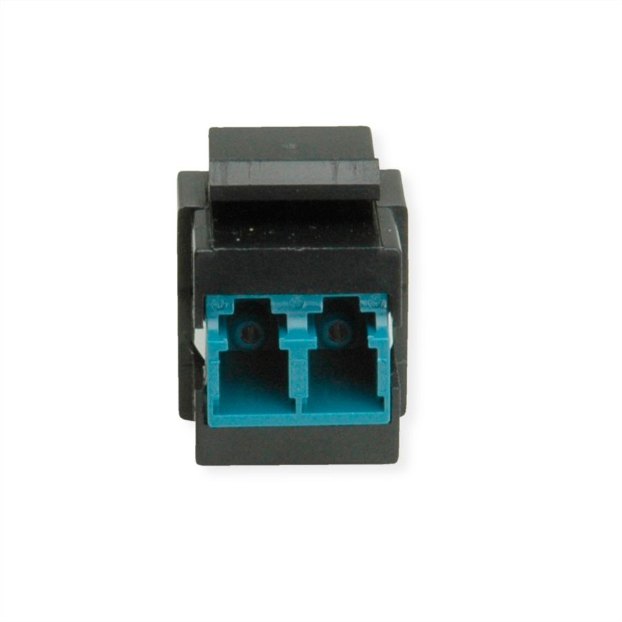 ROLINE Raccord optique LC/LC duplex monomode, Keystone, OS2