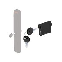 SCHROFF Varistar Key Lock Insert With Push for Varistar Lever Handle, 3/4-Point Locking
