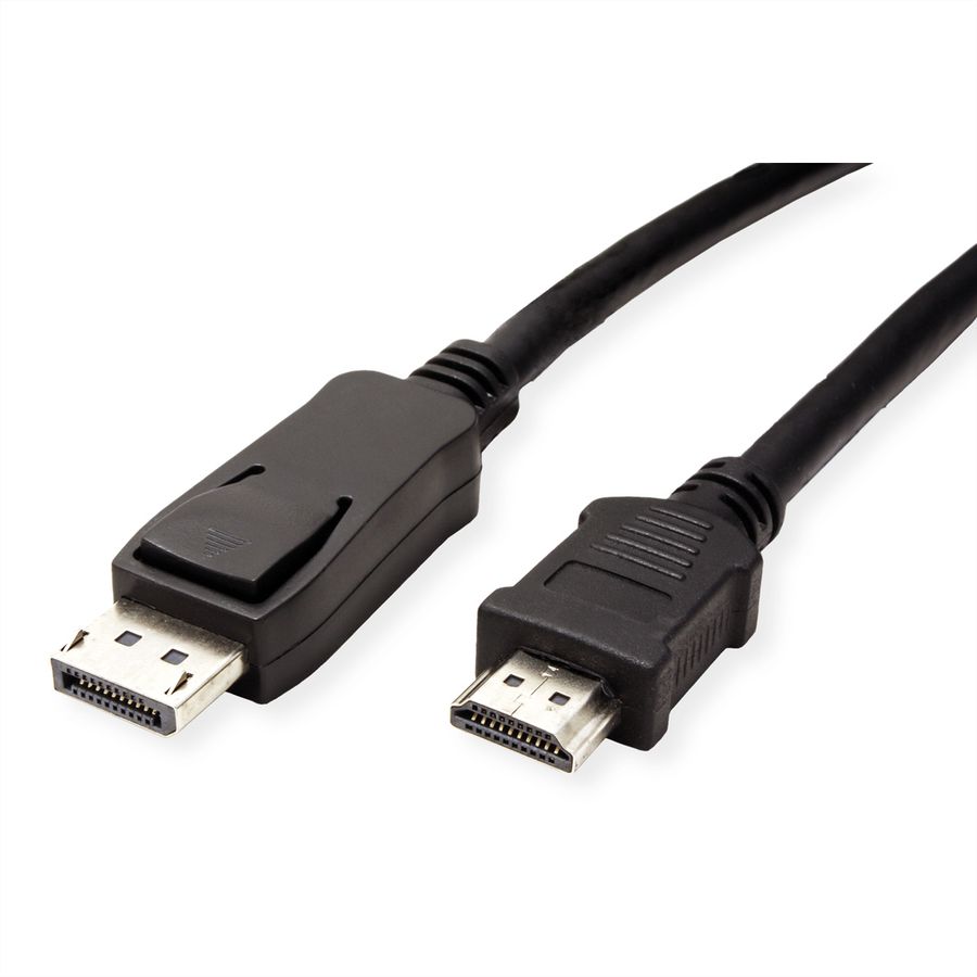 VALUE Câble DisplayPort DP - HDTV, M/M, noir, 4,5 m