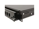 ROLINE Panneau FO 19" vide, 1U, 16 ports, pour Keystones FO, noir