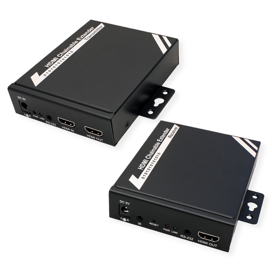 ROLINE Prolongateur HDMI via Twisted Pair, en cascade, Cat.5/6, 100m