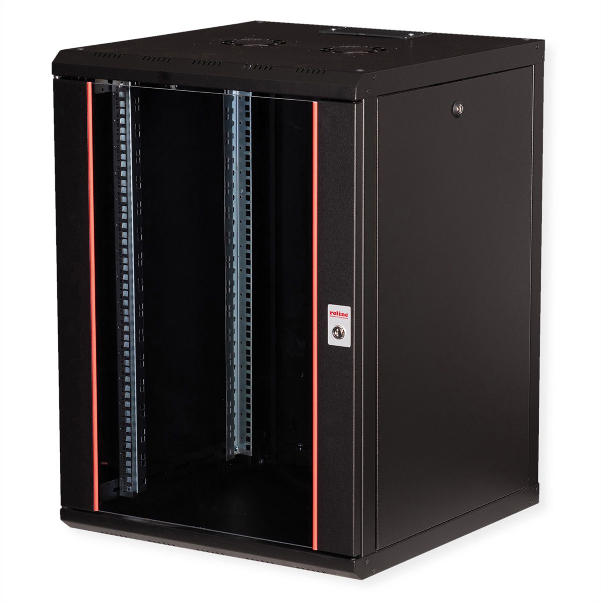 ROLINE 19" Boîtier mural Pro 16U, 600x600 LxP noir