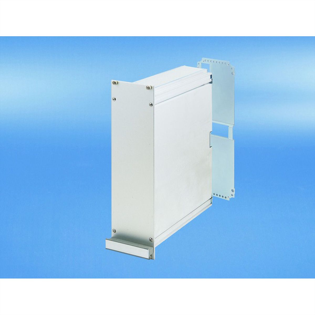 SCHROFF Unité enfichable de type cadre PRO, couvercle lisse, 1 connecteur, 6 U, 12 HP, 167 mm