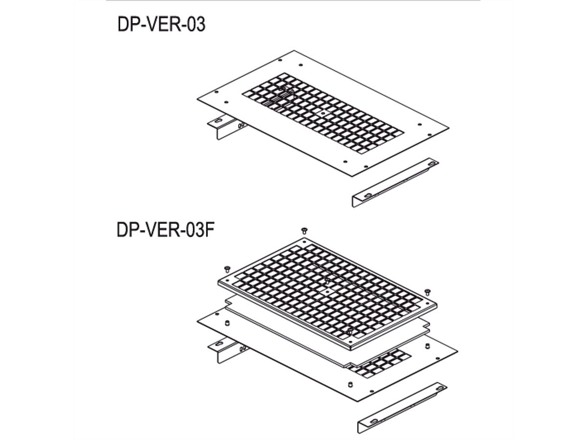 CONTEG IMATION DP-VER-03F Kit de fixation pour module de ventilation, Pour le module 26.20.5070