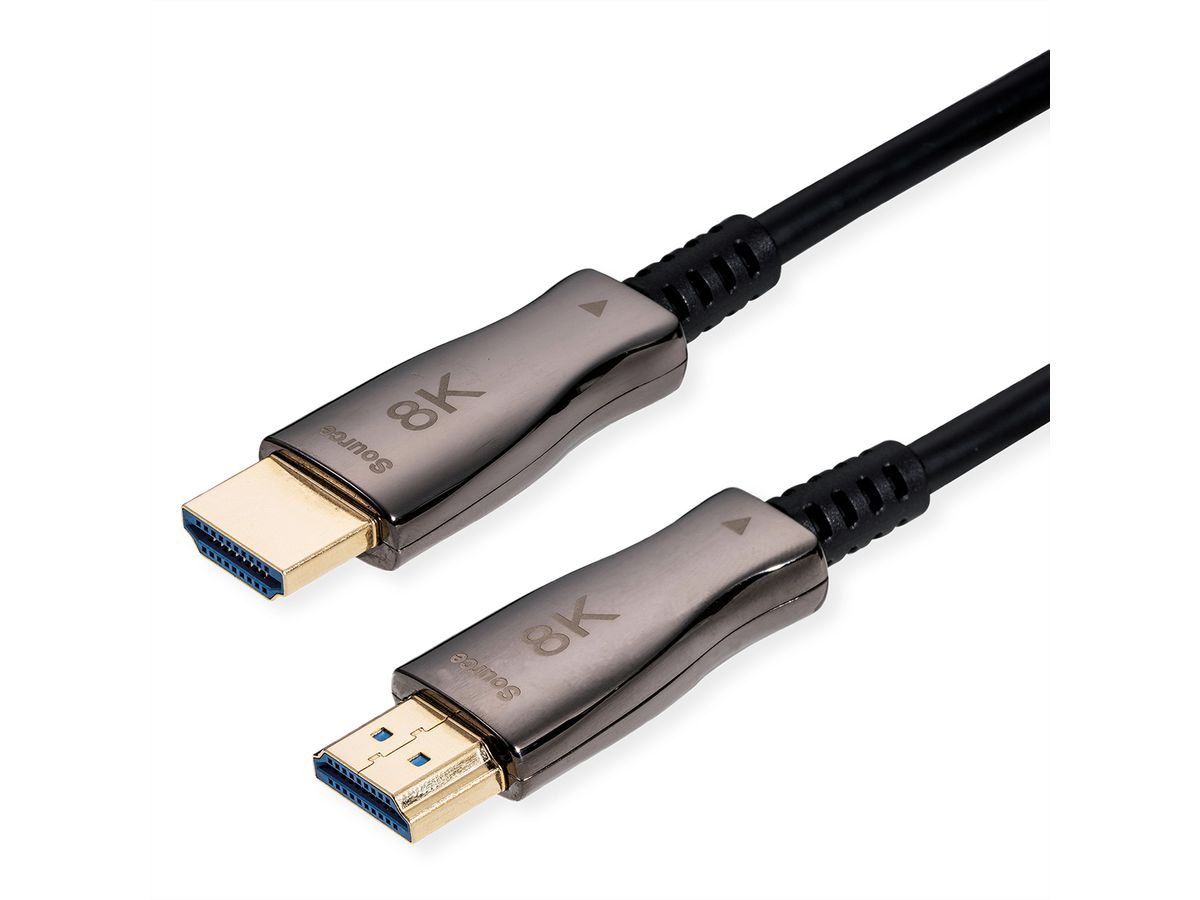 VALUE Câble Ultra HDMI actif optique 8K, 10 m