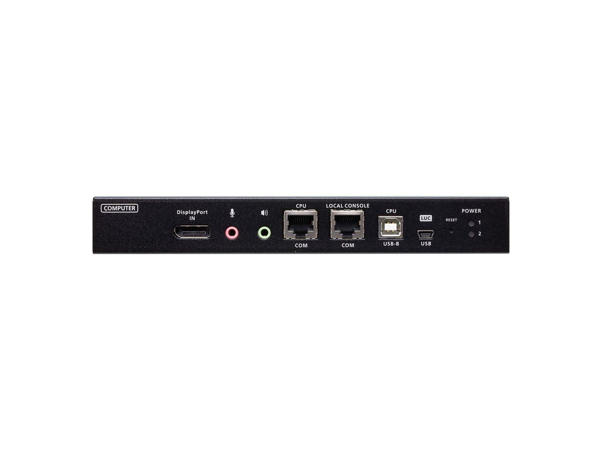 ATEN RCMDP101U Commutateur KVM sur IP DisplayPort 4K à port unique avec accès partagé local/distant