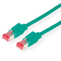 Cordon DRAKA Cat.6 (Classe E) HP-FTP, UC400, LSOH, vert, 0,5 m