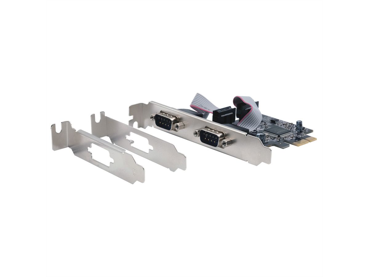 EXSYS EX-46012 Carte PCIe 2S série RS-232
