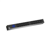 BACHMANN BN0500 PDU 19" 1U 12xC13, mesure du courant, 2P+T
