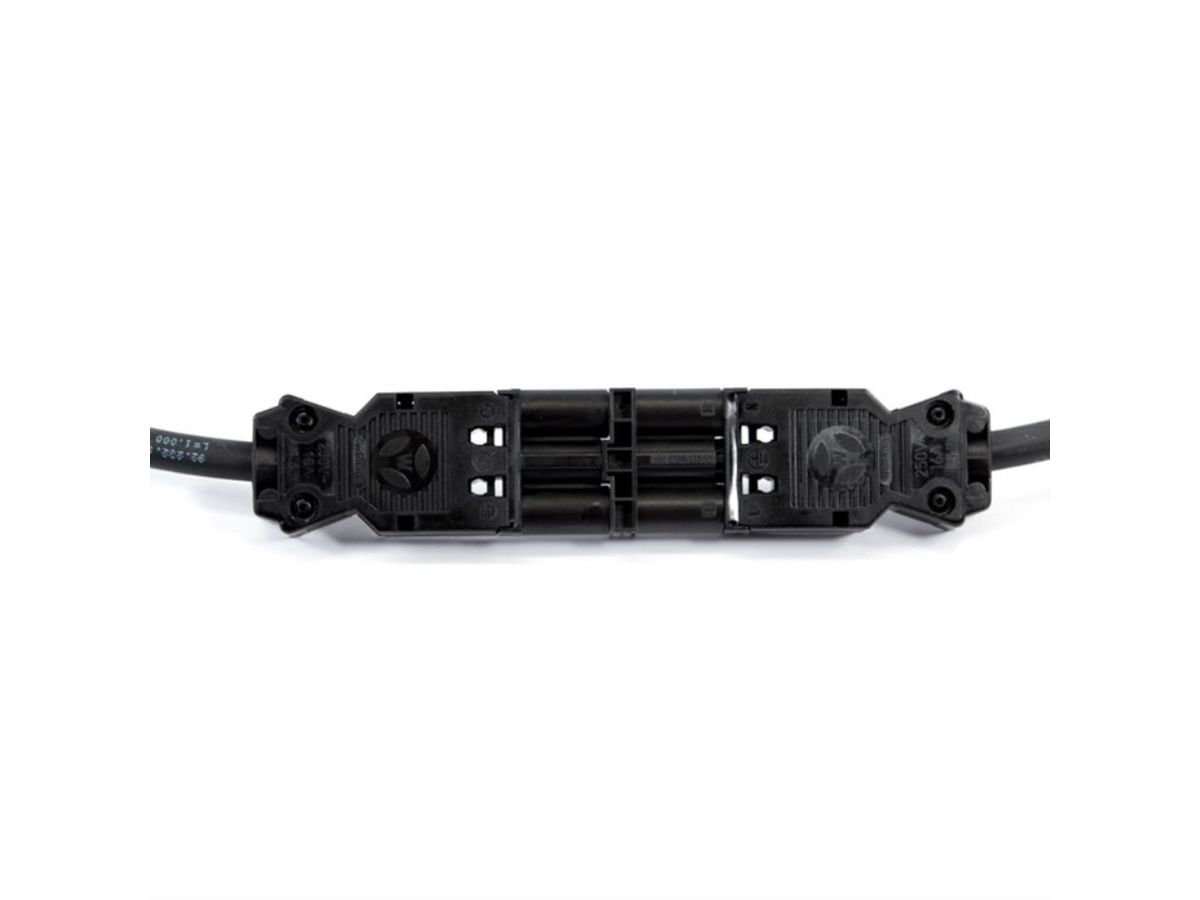 BACHMANN Connecteur intermédiaire GST18/GST18 , noir