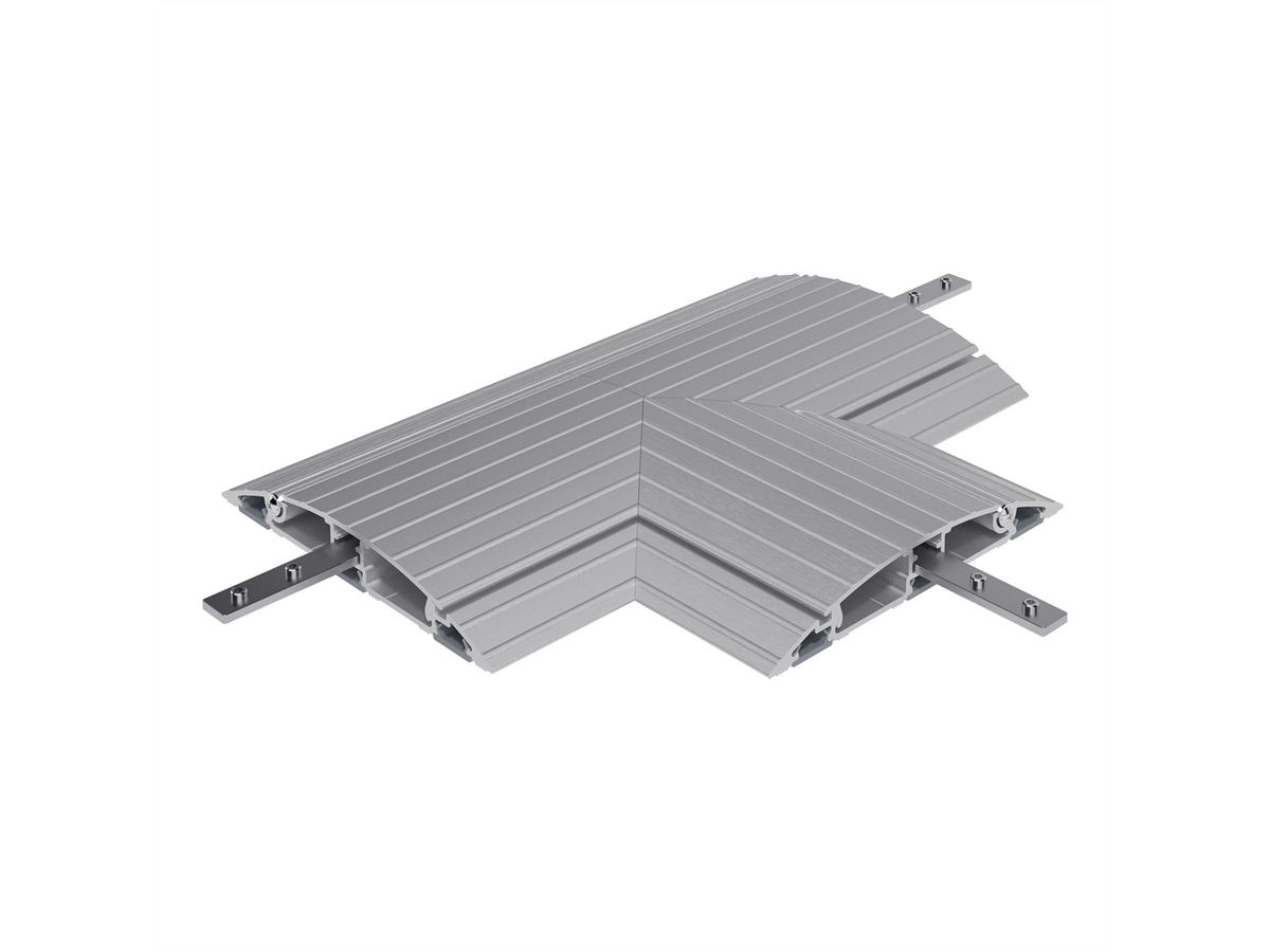 DATAFLEX Addit protège-câbles, raccord en T 462, argent