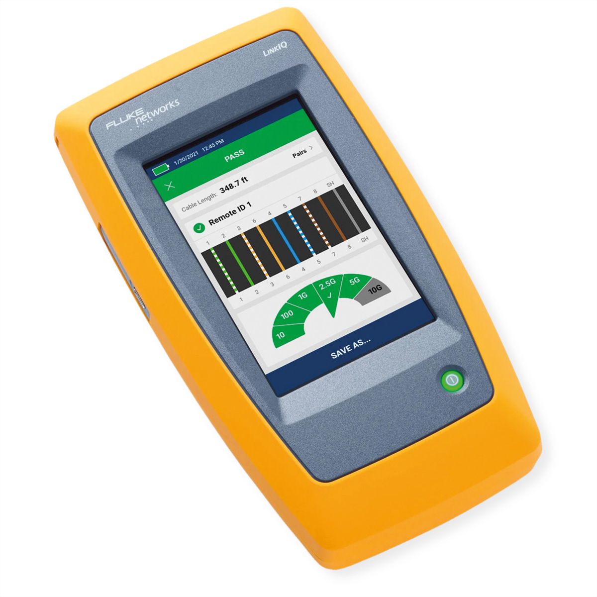 FLUKE LIQ-100 CableIQ Qualification Tester