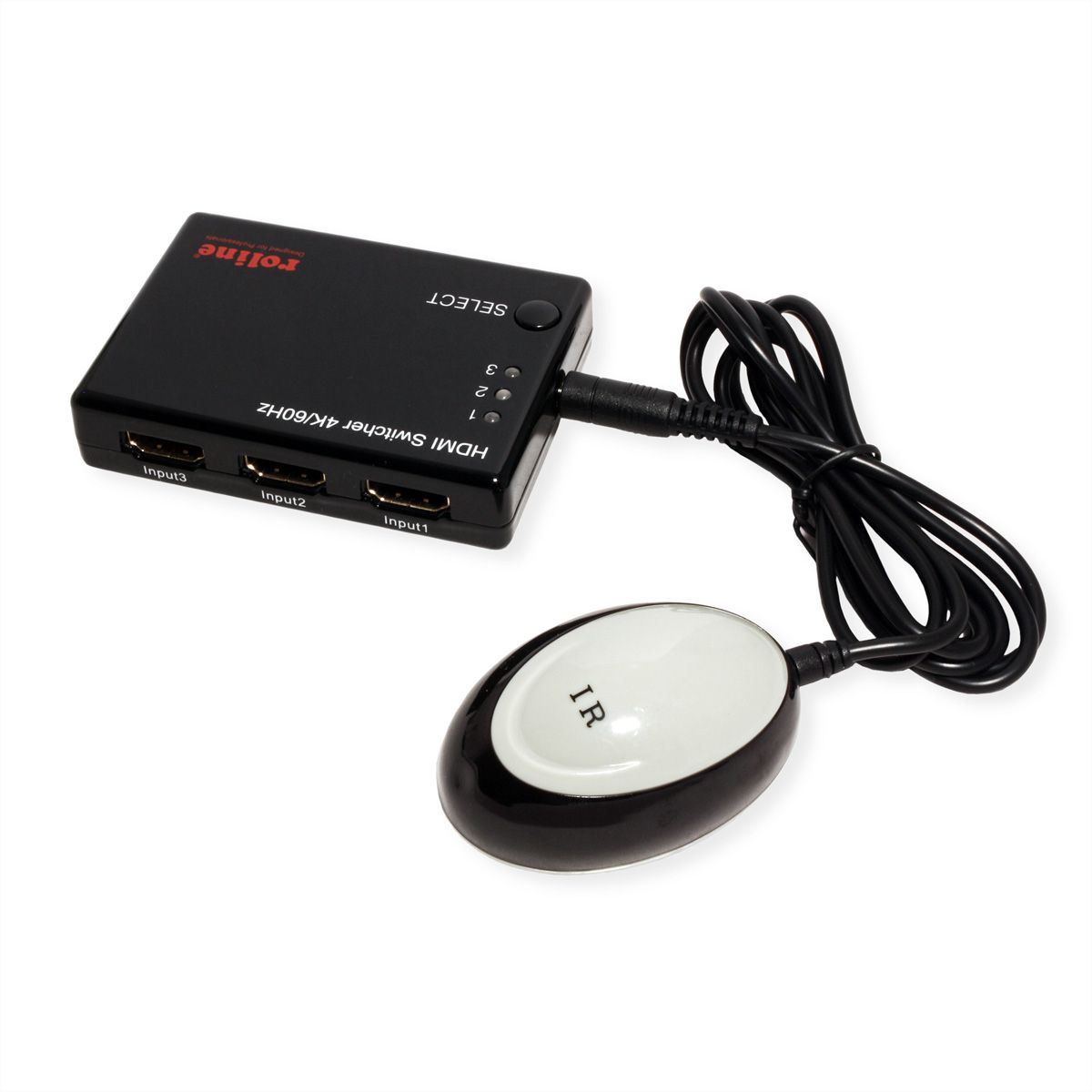 ROLINE Switch HDMI 4K 3 ports