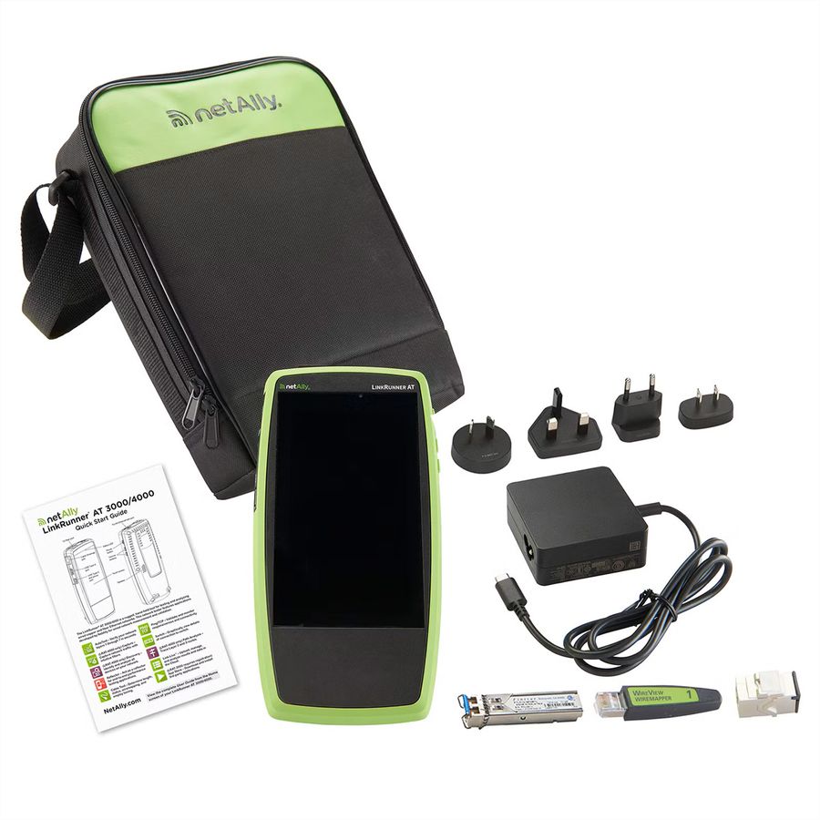 NETALLY LinkRunner AT-3000 Testeur de câble réseau et de connectivité