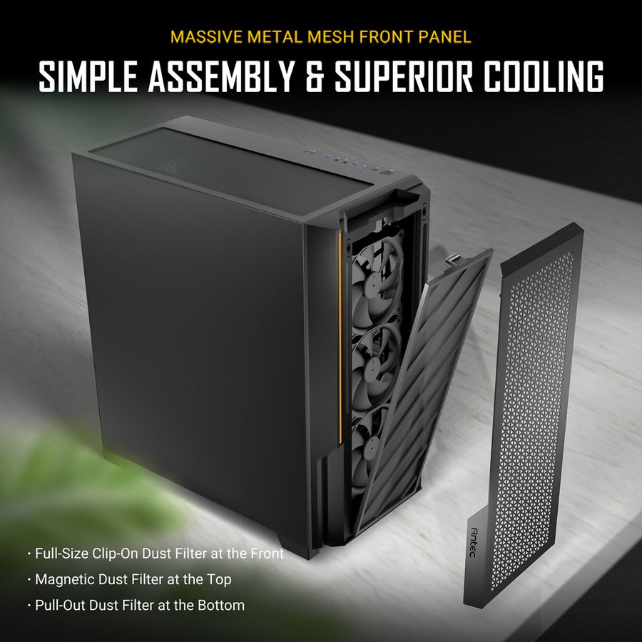ANTEC P20CE Boîtier PC Performance Midi Tower ATX, noir