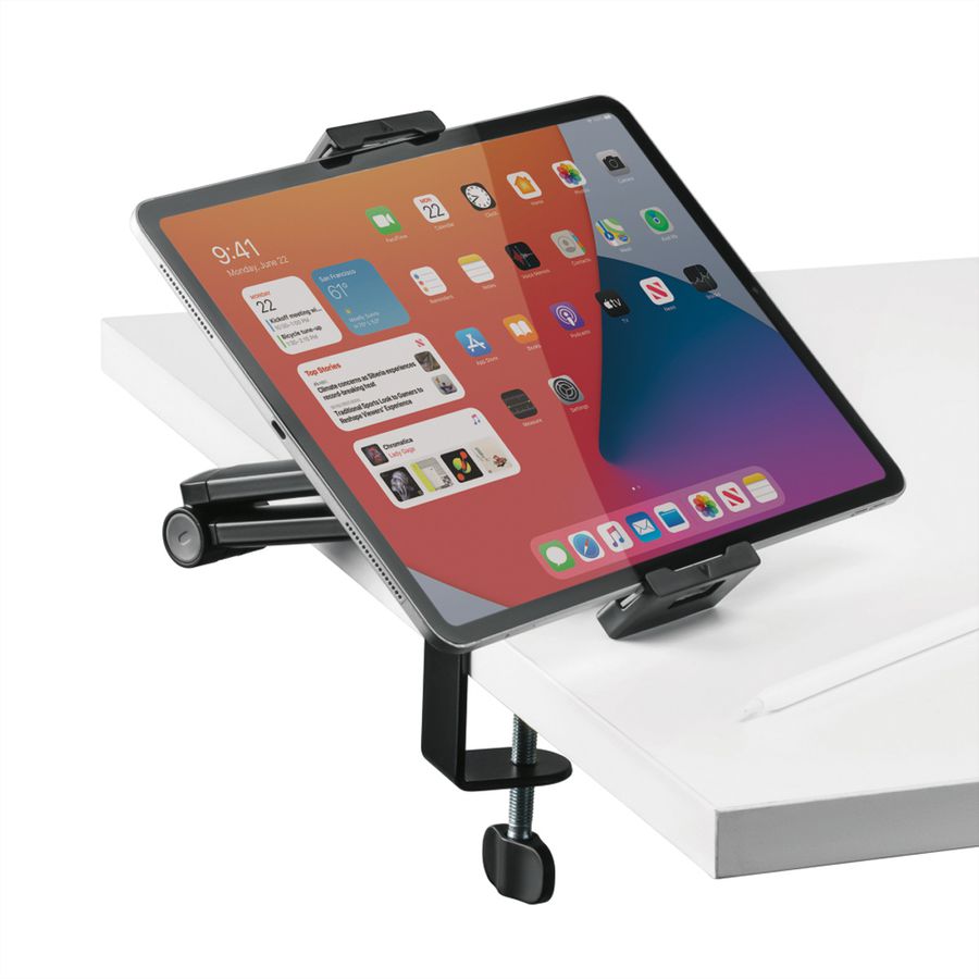 VALUE Support universel pour tablette, fixation par pince