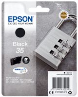 Epson Padlock Singlepack Black 35 DURABrite Ultra Ink