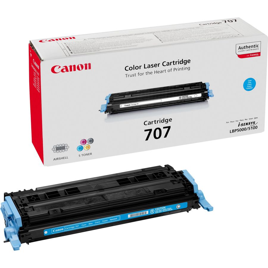 Canon 707 Original Cyan 1 pièce(s)