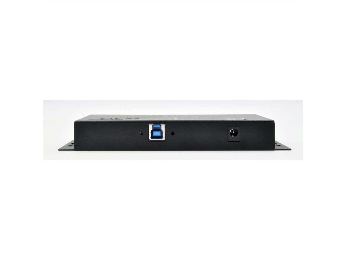 EXSYS EX-1188HMS-3 HUB USB 3.2 Gen1 à 7 ports, protection de surtension 15KV ESD et boîtier métallique