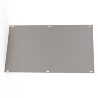 SCHROFF Faces avant, profilé en U, blindable, U- FRONTPL.EMC 3HE 42TE M.PIN