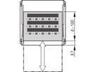 SCHROFF Tablette télescopique 19" pour Varistar, Novastar, Eurorack, 70 kg, RAL 7035, 800W 700D